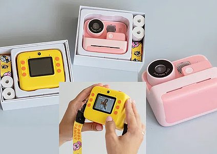 Інструкція до використання дитячого фотоапарату з миттєвим друком