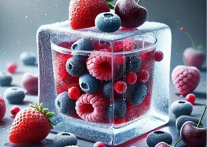 Как замораживать фруктовые наборы для компотов?