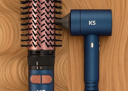 Фен браш или фен: что лучше для волос? Сравнение KS JuicyAir H301 и KS AirPro 01P