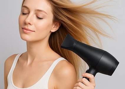 Чи шкідливо сушити волосся феном