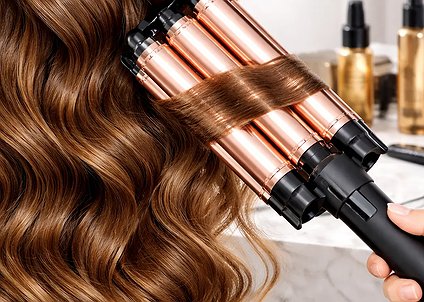 Как пользоваться тройной плойкой для волос | Ksuu Store