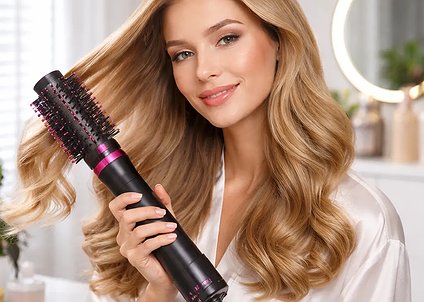 Как использовать фен щеткой | KSUU STORE