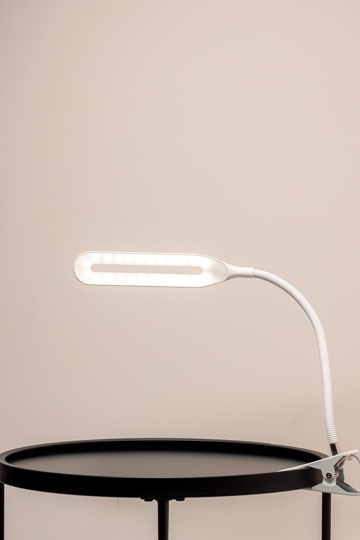 "Настільна світлодіодна LED лампа-прищіпка