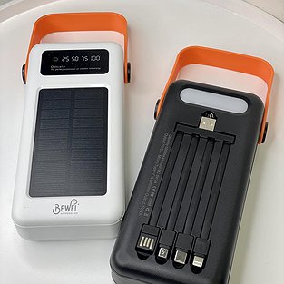 Повербанк PowerBank портативный зарядный пристрій з ліхтарем