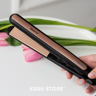 Плойка гофре Geemy 2955 з керамічним покриттям