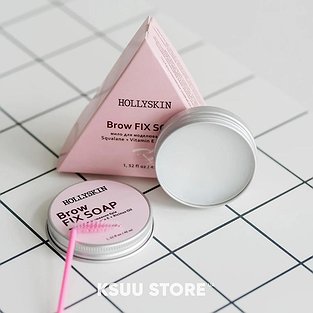 Мило для моделювання брів HOLLYSKIN Brow Fix Soap.