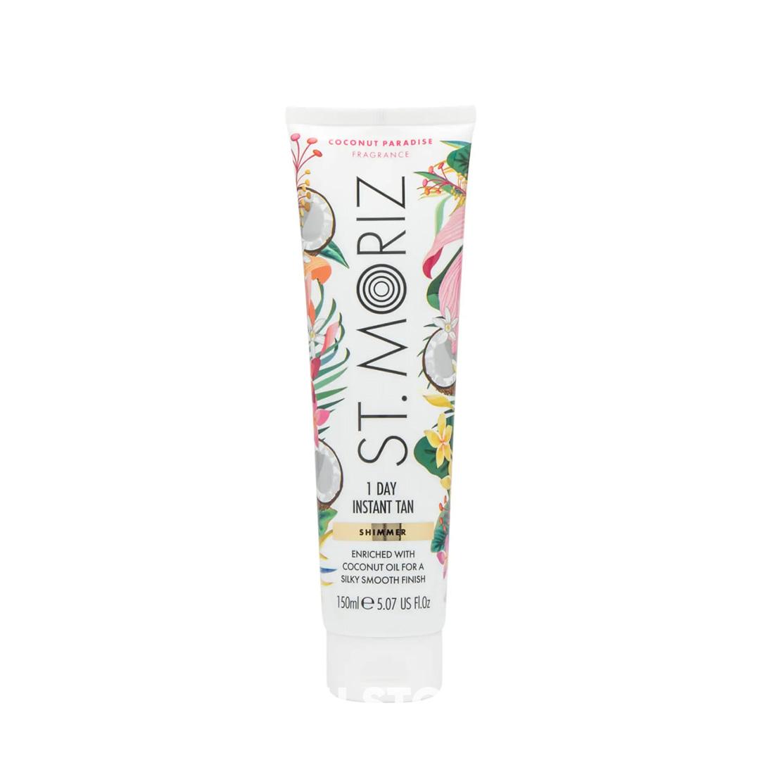 Бронзатор з легким ефектом засмаги St.Moriz Coconut Tan Instant Wash Off Tan, 150 мл