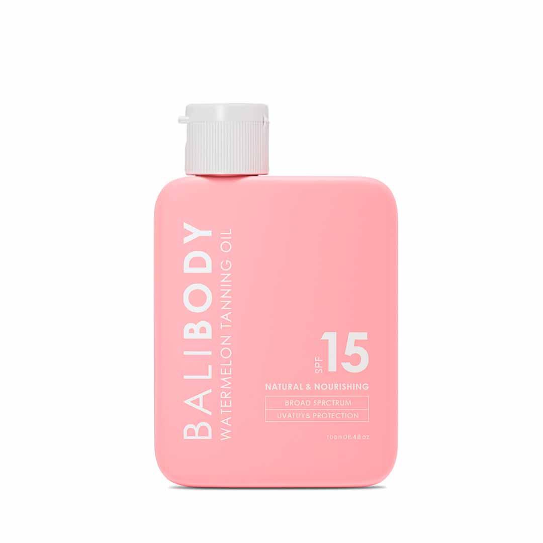 Олія для посилення засмаги із захистом Bali Body кавун SPF 15