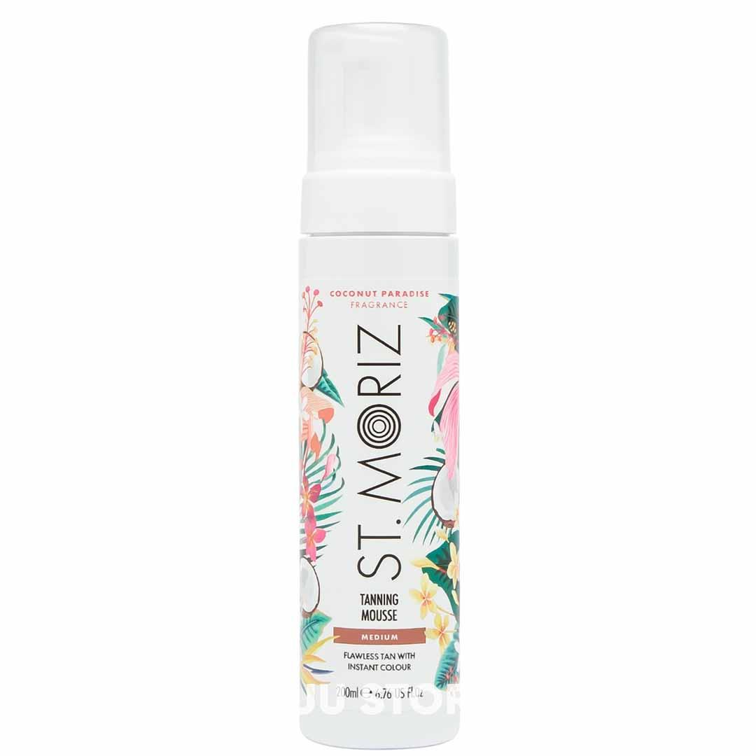 Автобронзат-мус Кокос St.Moriz Pro Medium Coconut Paradise, 200 мл