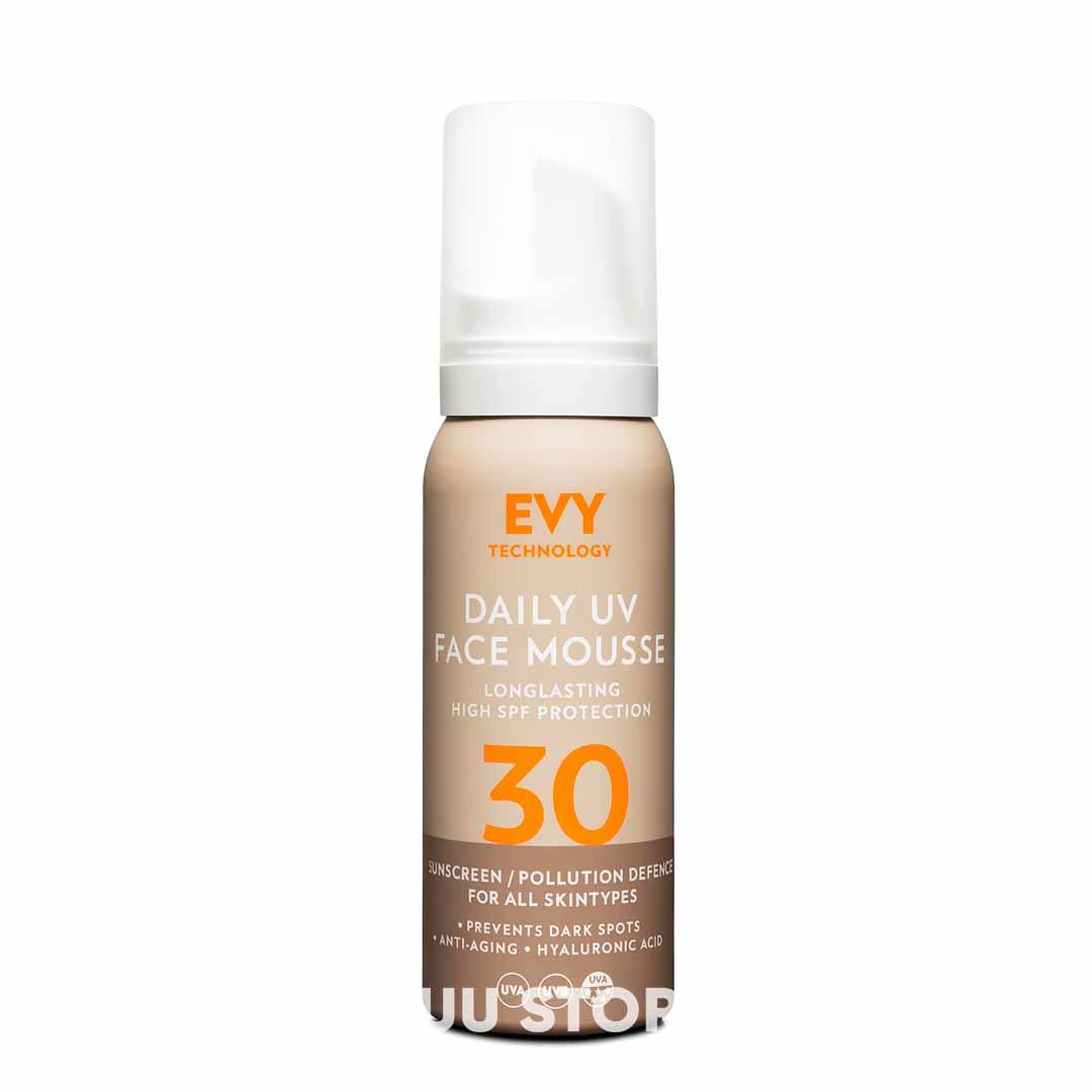 Щоденний захисний мус для обличчя EVY Technology Daily UV Face Mousse SPF 30, 75мл