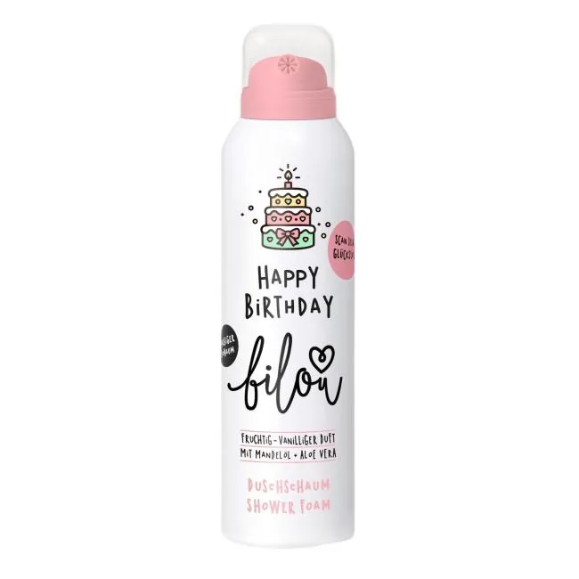 Пенка для душа Bilou Happy Birthday, 200 мл