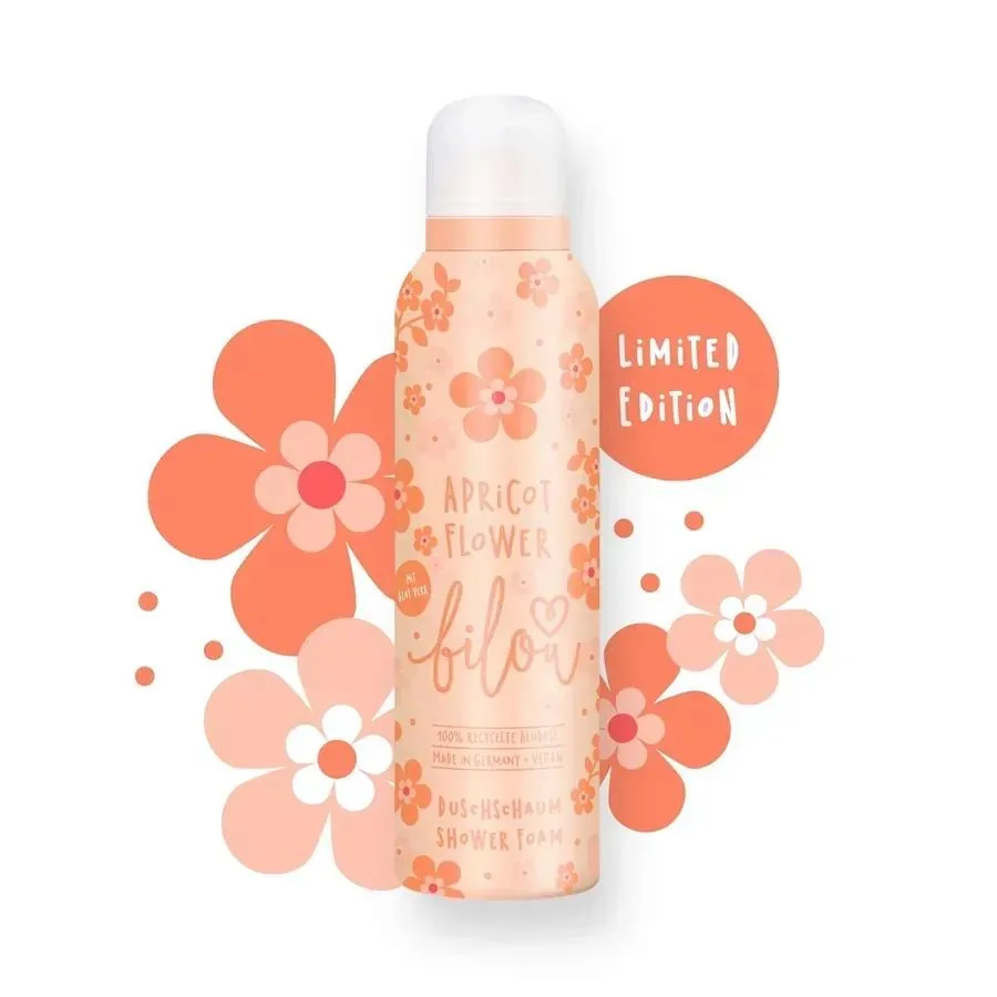 Пінка для душу Bilou Apricot Flower, 200 мл