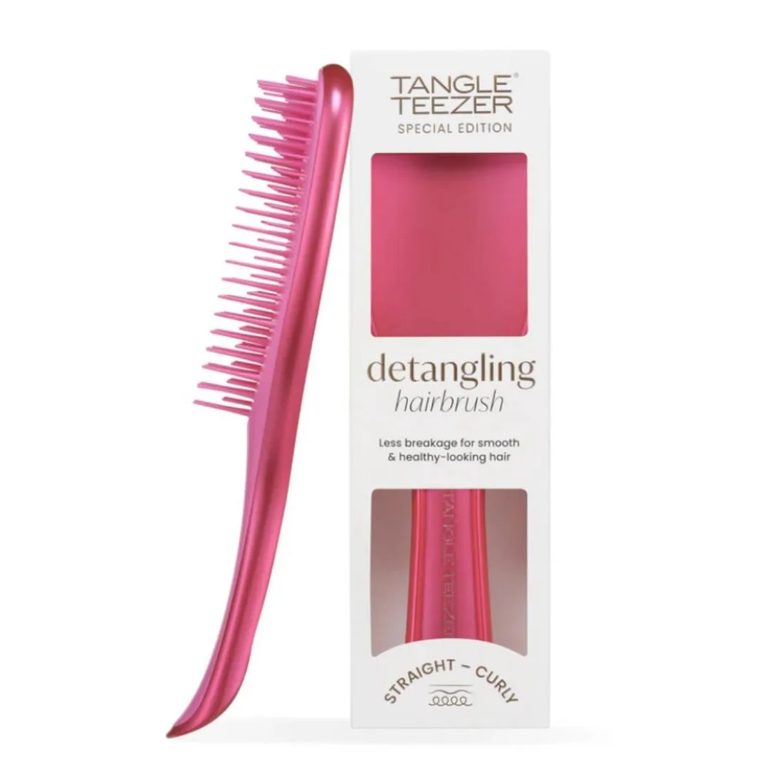 Фото 1 - Щетка для волос Tangle Teezer The Ultimate Detangler Chrome Afterparty Pink