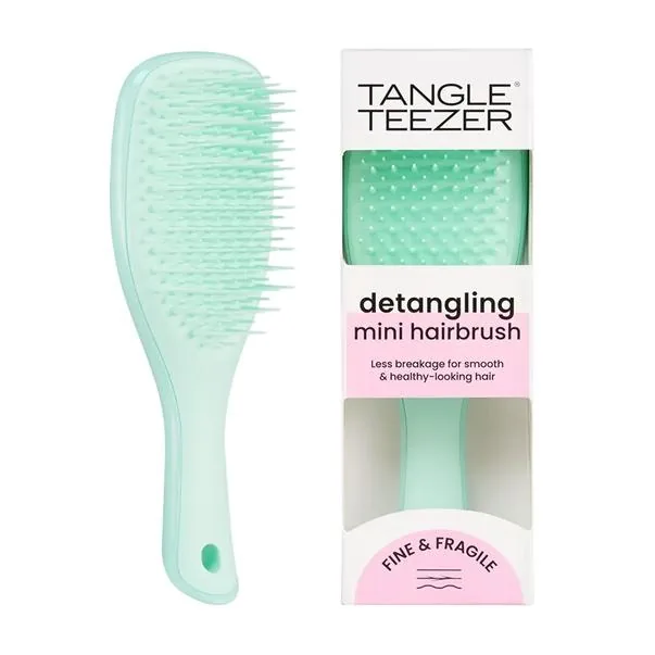 Щетка для волос Tangle Teezer The Ultimate Detangler Mini Fine & Fragile Jade Lagoon Щетка для волос Tangle Teezer The Ultimate Detangler Mini Fine & Fragile Jade Lagoon
