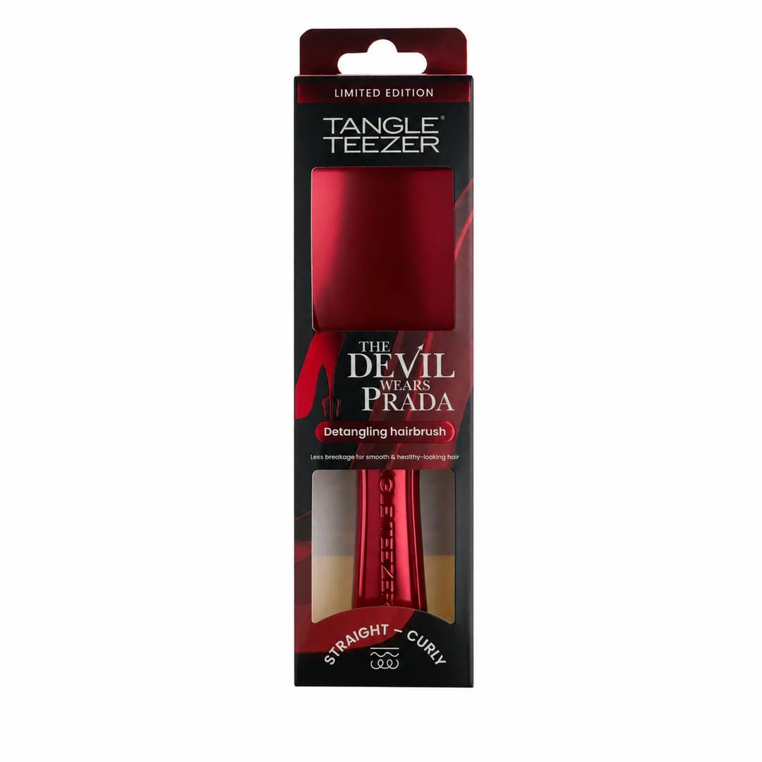 Щетка для волос Tangle Teezer The Ultimate Detangler Chrome The Devil Wears Prada Щетка для волос Tangle Teezer The Ultimate Detangler Chrome The Devil Wears Prada